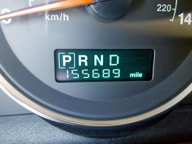 1J8HH58287C635936 - 2007 JEEP COMMANDER BLACK photo 8