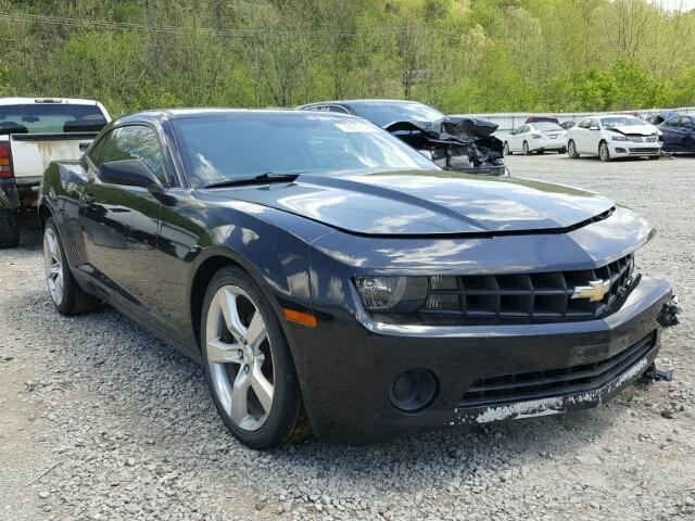 2G1FE1E33C9154211 - 2012 CHEVROLET CAMARO LS BLACK photo 1