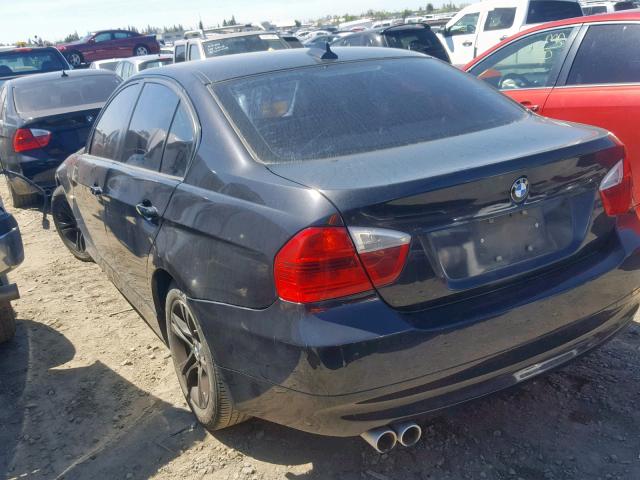 WBAVC57568NK77923 - 2008 BMW 328 I SULE BLUE photo 3