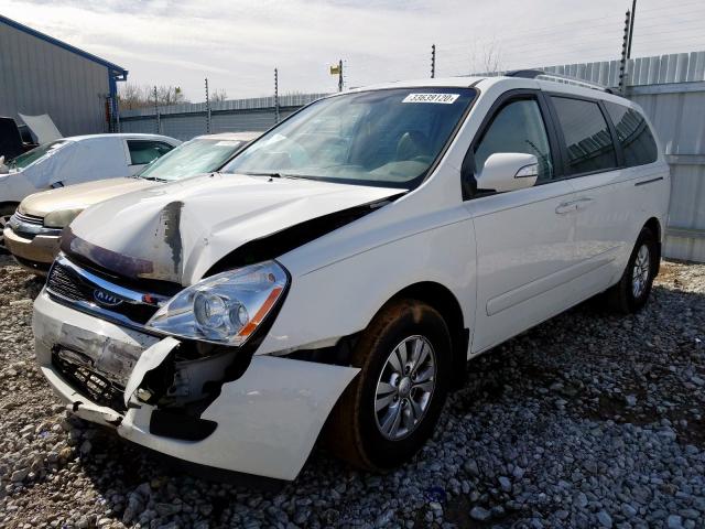 KNDMG4C74C6499335 - 2012 KIA SEDONA LX  photo 2