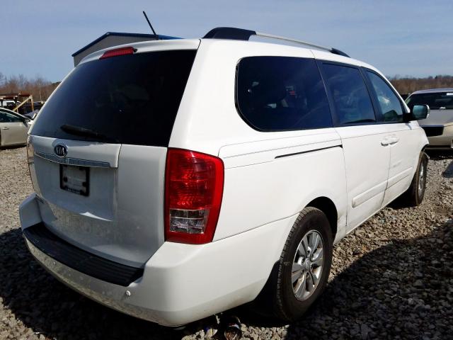 KNDMG4C74C6499335 - 2012 KIA SEDONA LX  photo 4