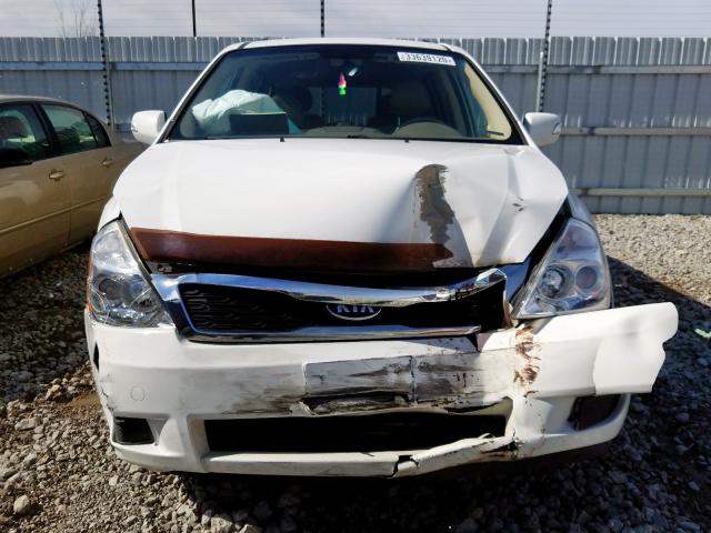 KNDMG4C74C6499335 - 2012 KIA SEDONA LX  photo 9