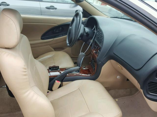 4C3AU52N8WE113675 - 1998 CHRYSLER SEBRING LX GOLD photo 5