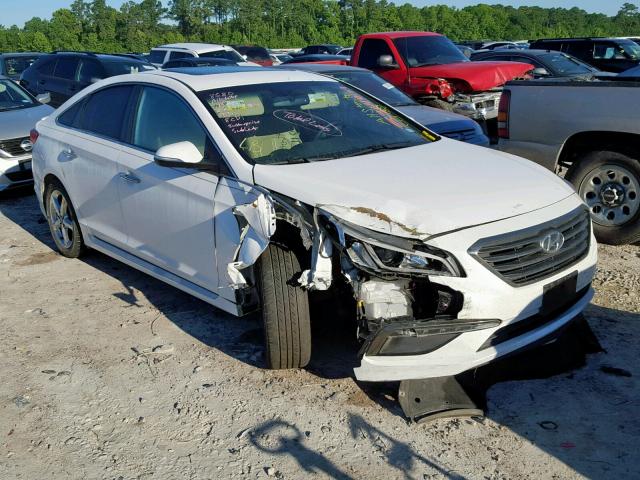 5NPE34AF6FH026783 - 2015 HYUNDAI SONATA SPO WHITE photo 1