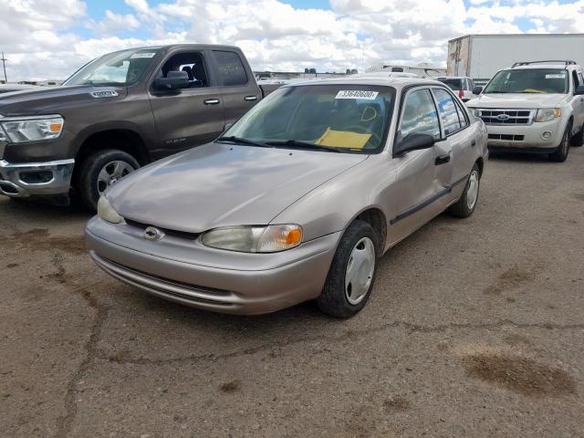 1Y1SK5281XZ407345 - 1999 CHEVROLET GEO PRIZM BASE  photo 2