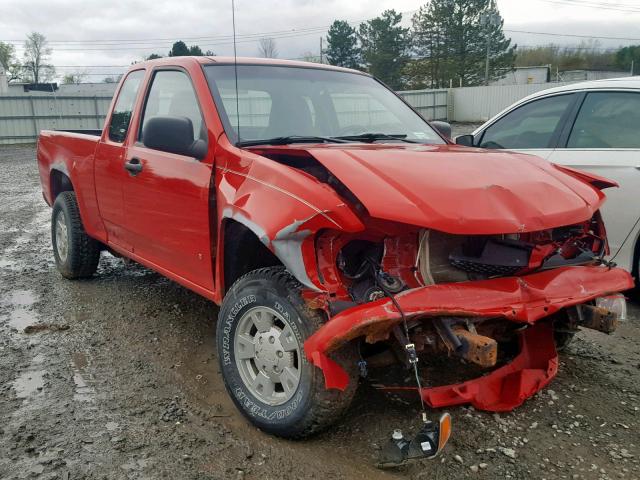 1GCDT299X88227991 - 2008 CHEVROLET COLORADO L RED photo 1