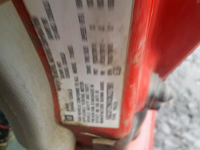 1GCDT299X88227991 - 2008 CHEVROLET COLORADO L RED photo 10