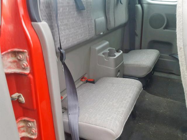 1GCDT299X88227991 - 2008 CHEVROLET COLORADO L RED photo 6