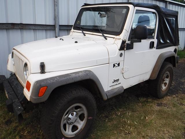 1J4FA39S85P373065 - 2005 JEEP WRANGLER X WHITE photo 2