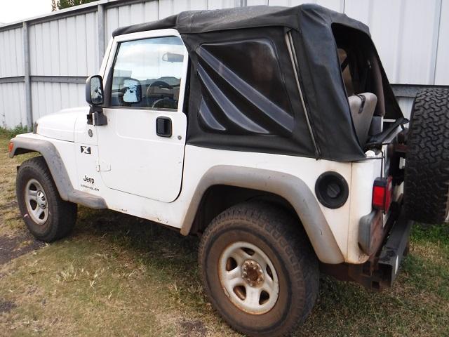 1J4FA39S85P373065 - 2005 JEEP WRANGLER X WHITE photo 3