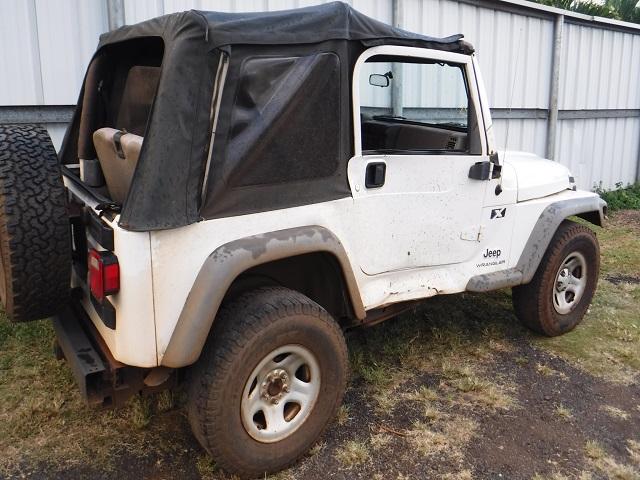 1J4FA39S85P373065 - 2005 JEEP WRANGLER X WHITE photo 4