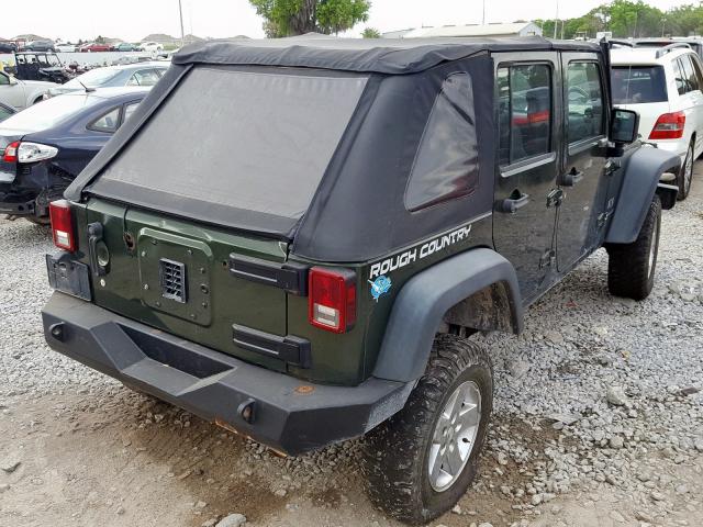 1J4GA39187L228906 - 2007 JEEP WRANGLER X  photo 4