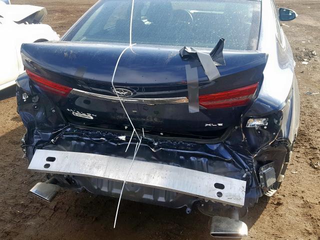 4T1BK1EBXGU231554 - 2016 TOYOTA AVALON XLE  photo 9