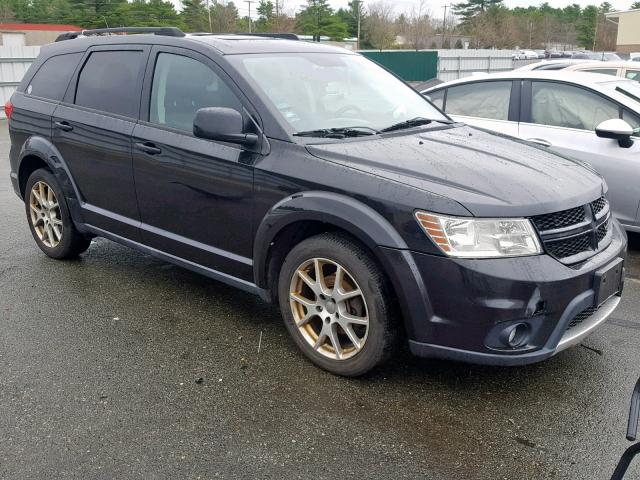 3C4PDDEG6CT228933 - 2012 DODGE JOURNEY R/ BLACK photo 1