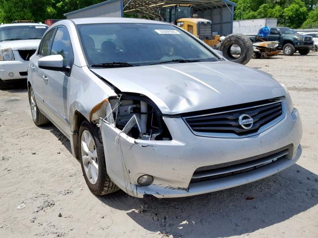 3N1AB6AP8AL676488 - 2010 NISSAN SENTRA 2.0 SILVER photo 1