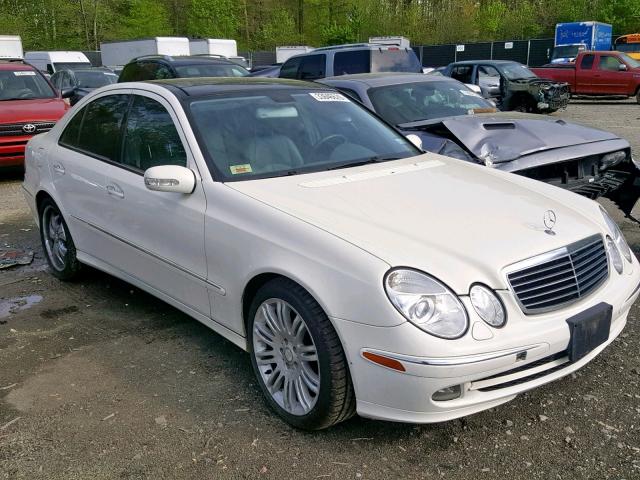 WDBUF65JX4A555959 - 2004 MERCEDES-BENZ E 320 WHITE photo 1