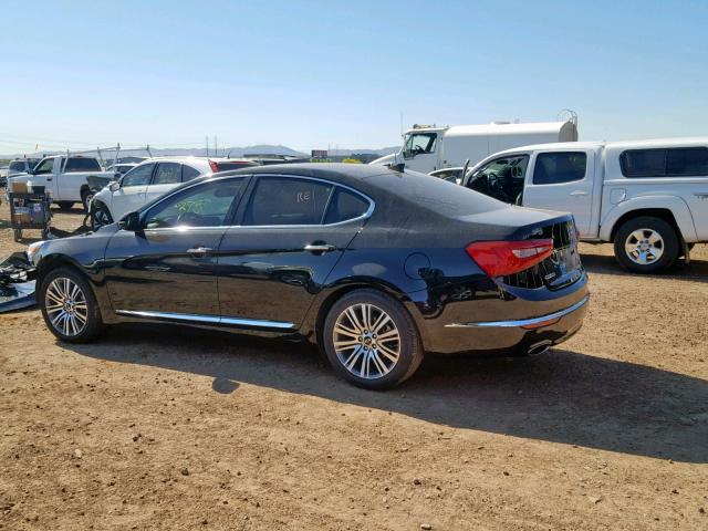 KNALN4D78G5215293 - 2016 KIA CADENZA LU BLACK photo 3