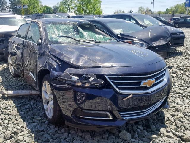 2G1125S32J9169326 - 2018 CHEVROLET IMPALA PRE BLUE photo 1