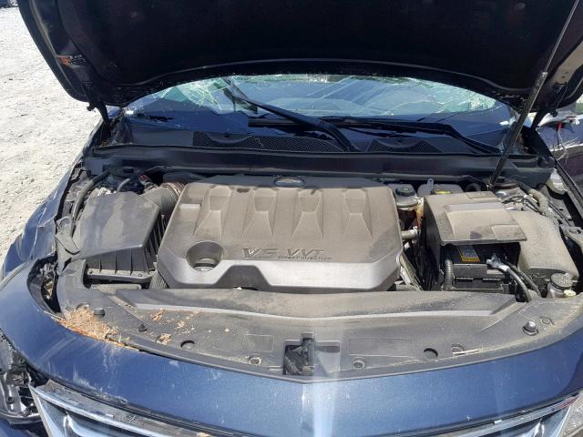 2G1125S32J9169326 - 2018 CHEVROLET IMPALA PRE BLUE photo 7