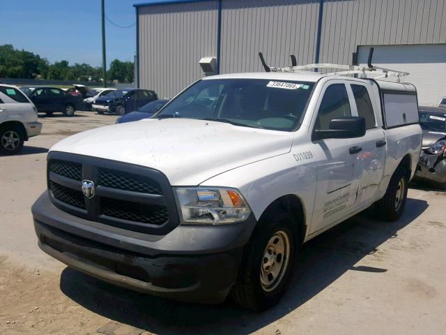 1C6RR6FP7DS672613 - 2013 RAM 1500 ST WHITE photo 2