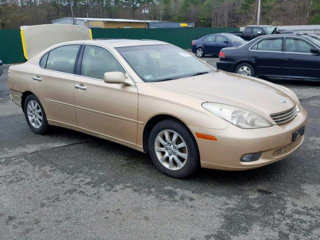 JTHBF30G330107889 - 2003 LEXUS ES 300 BEIGE photo 1