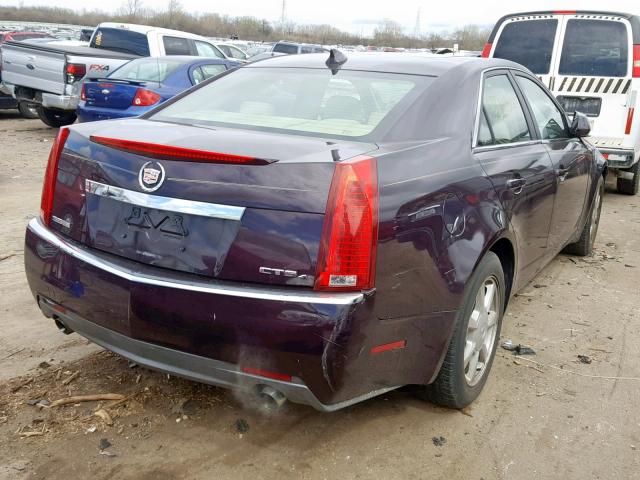 1G6DS57V790117441 - 2009 CADILLAC CTS HI FEA PURPLE photo 4