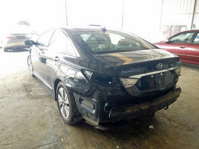 KMHEC4A47FA125534 - 2015 HYUNDAI SONATA HYBRID  photo 3