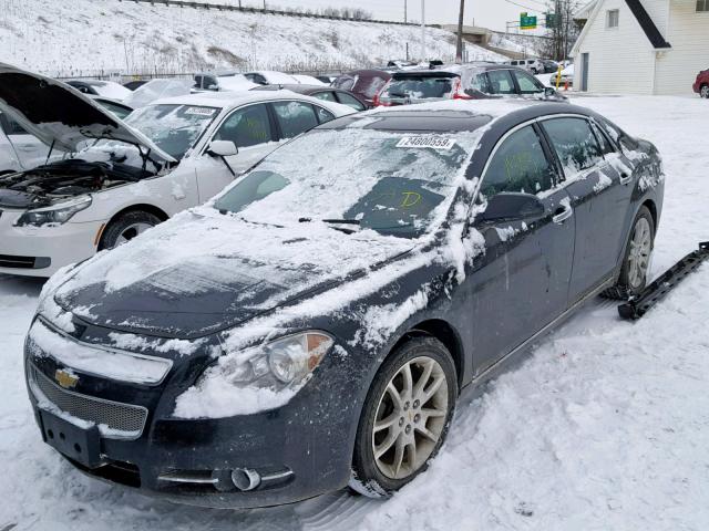 1G1ZK57708F184956 - 2008 CHEVROLET MALIBU LTZ 黑色 照片 2