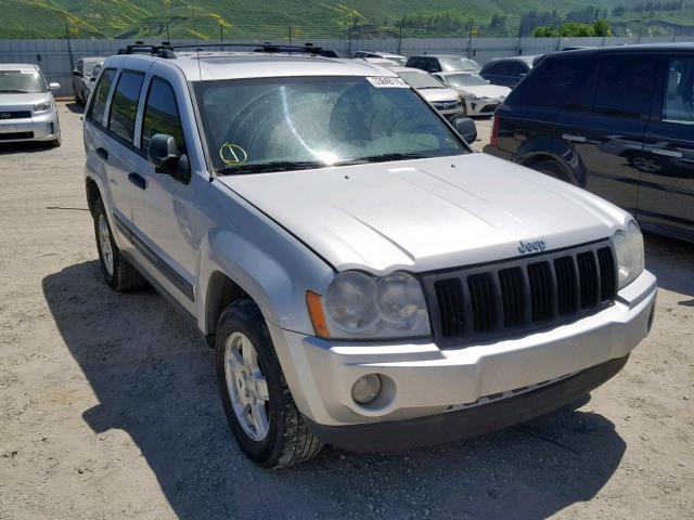 1J8HS48N35C554071 - 2005 JEEP GRAND CHER SILVER photo 1