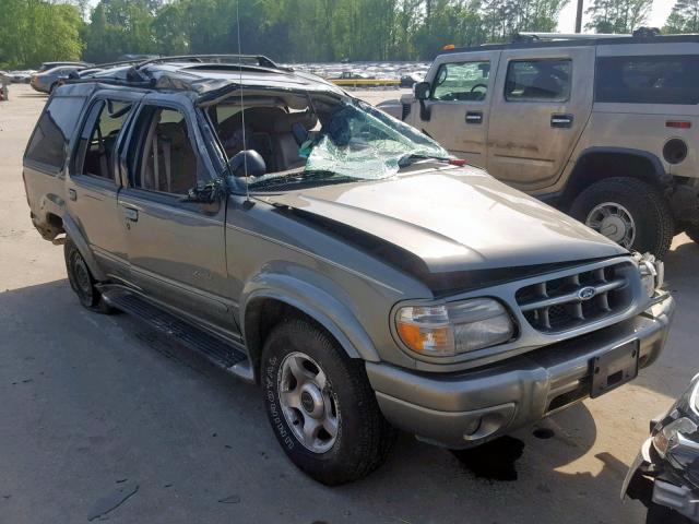 1FMDU65E5YZA06084 - 2000 FORD EXPLORER L GREEN photo 1