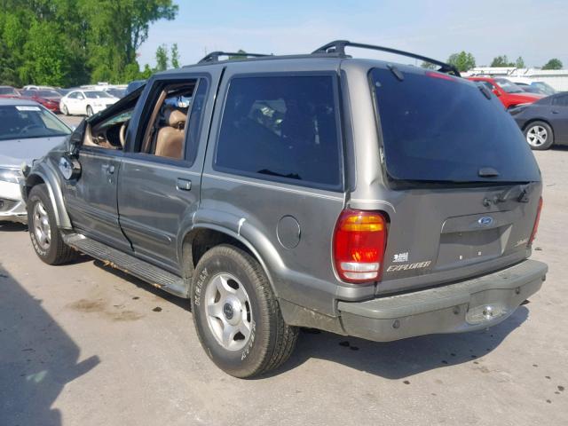 1FMDU65E5YZA06084 - 2000 FORD EXPLORER L GREEN photo 3