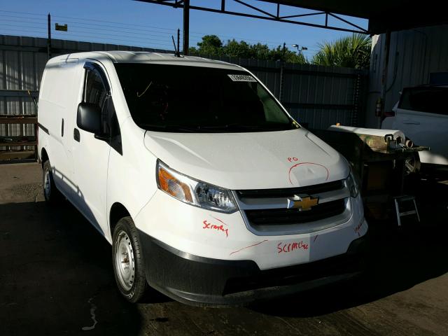 3N63M0YN1FK706135 - 2015 CHEVROLET CITY EXPRE WHITE photo 1