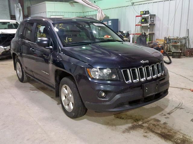 1C4NJCBA0ED666401 - 2014 JEEP COMPASS SP Сұр фото 1