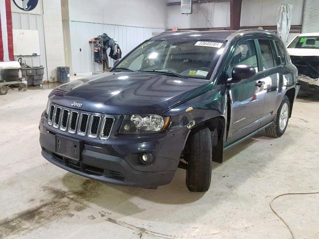 1C4NJCBA0ED666401 - 2014 JEEP COMPASS SP Сұр фото 2