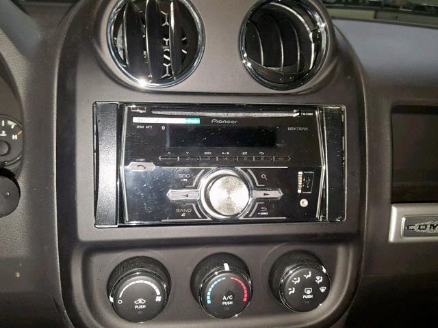 1C4NJCBA0ED666401 - 2014 JEEP COMPASS SP Сұр фото 9