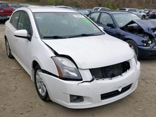 3N1AB6APXCL611130 - 2012 NISSAN SENTRA 2.0 WHITE photo 1