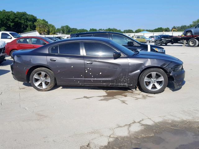 2C3CDXHG0GH215593 - 2016 DODGE CHARGER SX BLACK photo 9