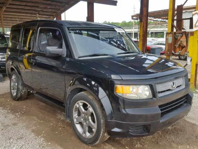 5J6YH18948L004612 - 2008 HONDA ELEMENT SC BLACK photo 1