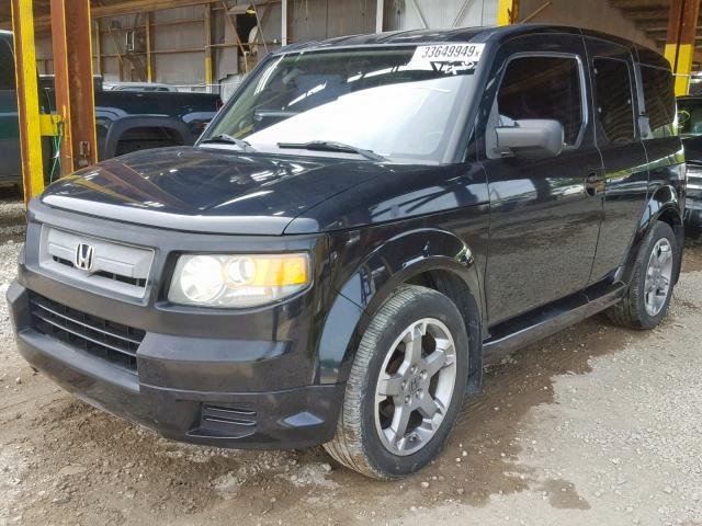 5J6YH18948L004612 - 2008 HONDA ELEMENT SC BLACK photo 2