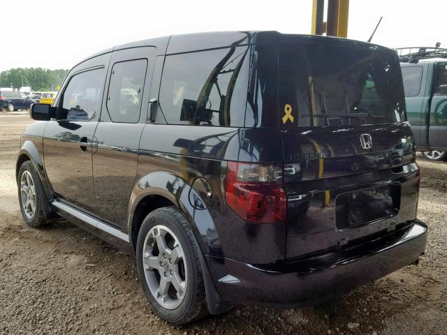 5J6YH18948L004612 - 2008 HONDA ELEMENT SC BLACK photo 3