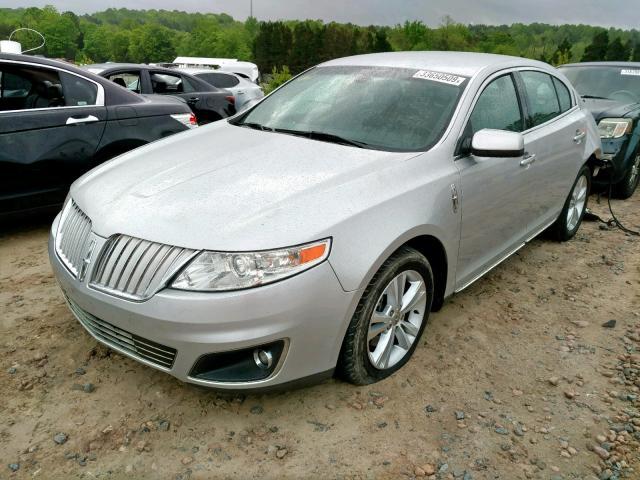 1LNHM93R19G615503 - 2009 LINCOLN MKS SILVER photo 2