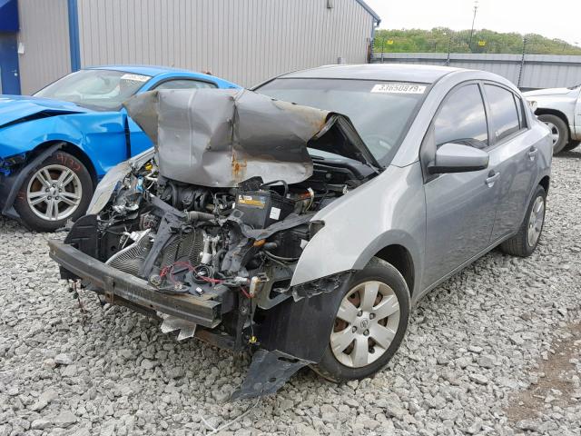 3N1AB6AP4CL761718 - 2012 NISSAN SENTRA 2.0 GRAY photo 2