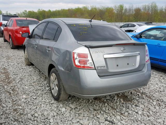 3N1AB6AP4CL761718 - 2012 NISSAN SENTRA 2.0 GRAY photo 3