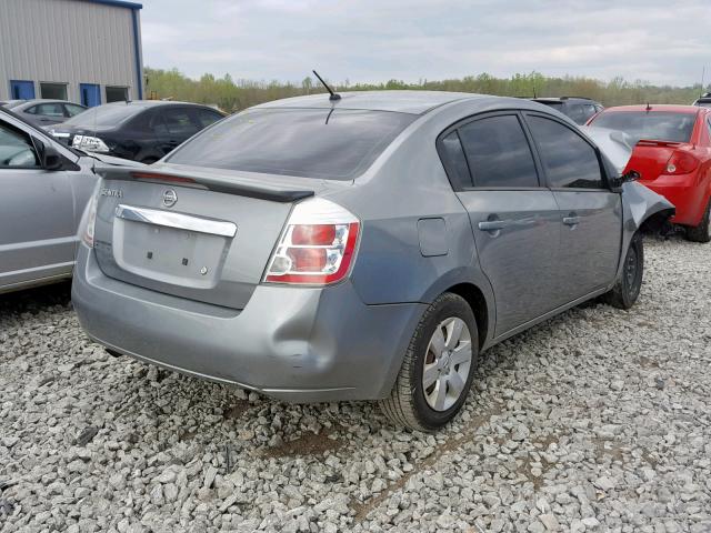 3N1AB6AP4CL761718 - 2012 NISSAN SENTRA 2.0 GRAY photo 4