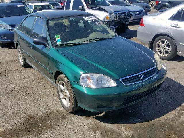 2HGEJ661XXH512068 - 1999 HONDA CIVIC BASE GREEN photo 1