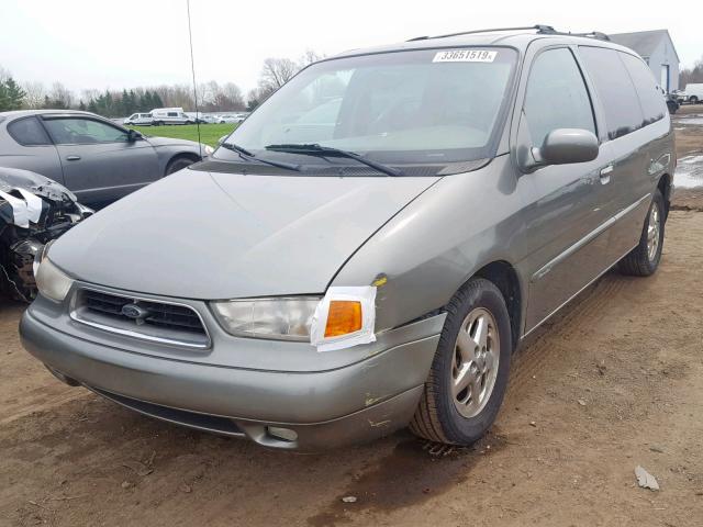 2FMZA5148WBE39677 - 1998 FORD WINDSTAR W GRAY photo 2