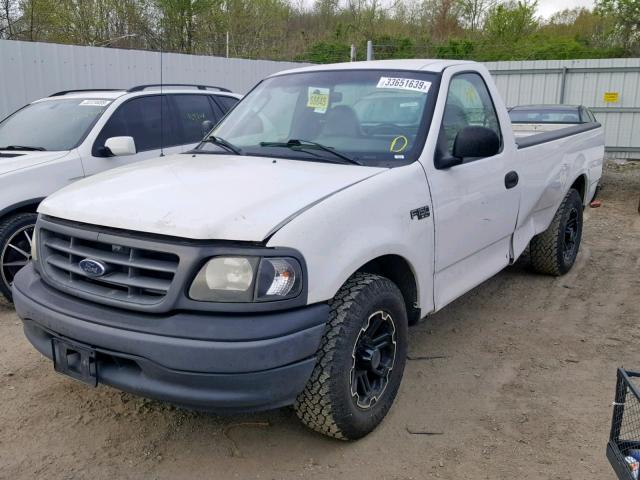 2FTRF17244CA19572 - 2004 FORD F-150 HERI WHITE photo 2