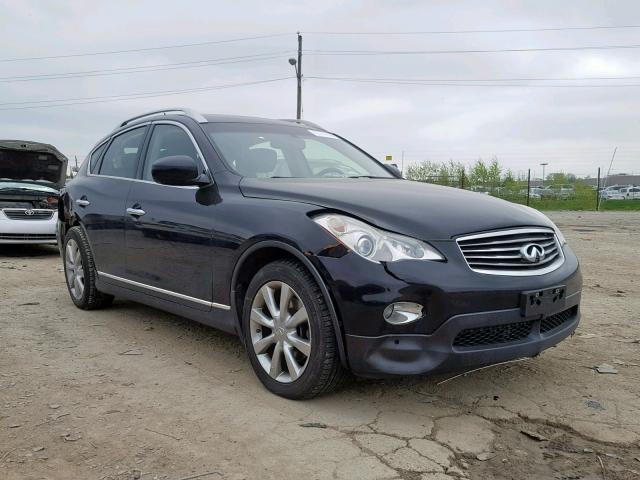 JN1BJ0HR3DM480464 - 2013 INFINITI EX37 BASE BLACK photo 1