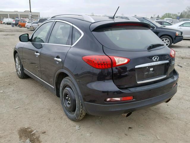 JN1BJ0HR3DM480464 - 2013 INFINITI EX37 BASE BLACK photo 3