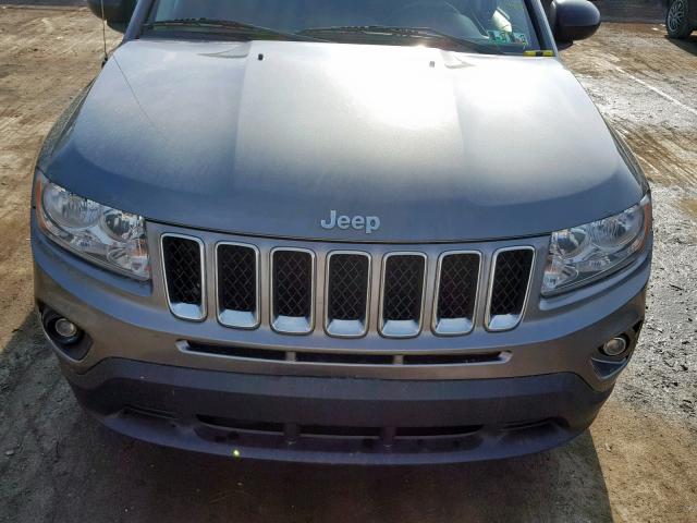 1J4NT1FA0BD219937 - 2011 JEEP COMPASS SP GRAY photo 7